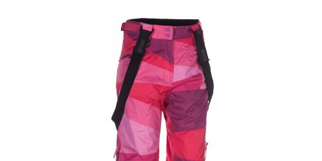 Dámske ružové snowboardové nohavice Envy