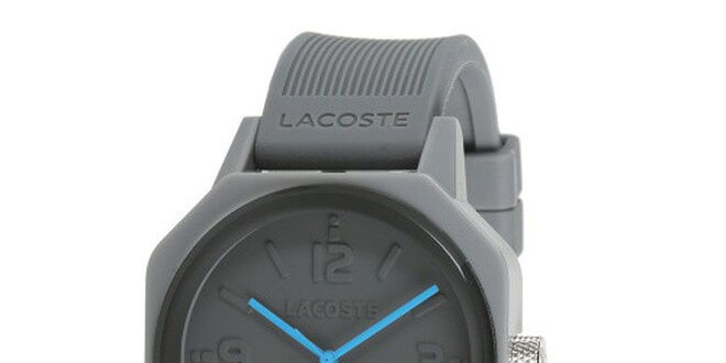 Dámske šedé hodinky Lacoste
