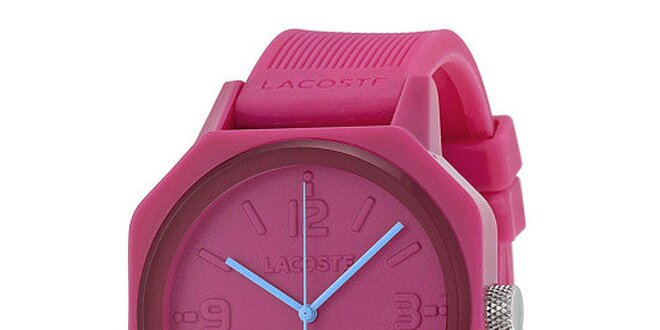 Dámske ružové hodinky Lacoste
