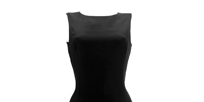 Dámske čierne púzdrové šaty Virginia Hill