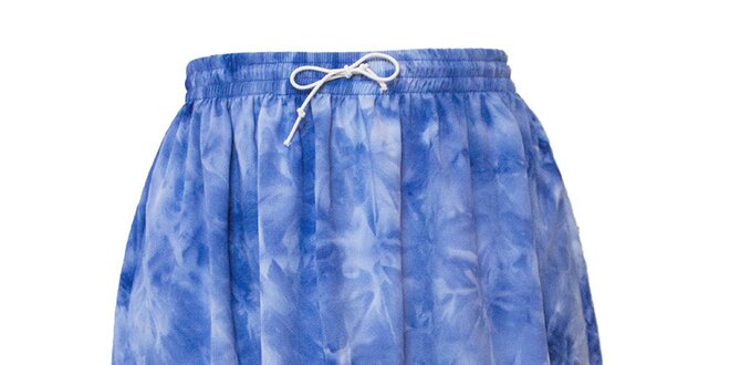 Dámská modrá sukňa v páse na gumu Virginia Hill
