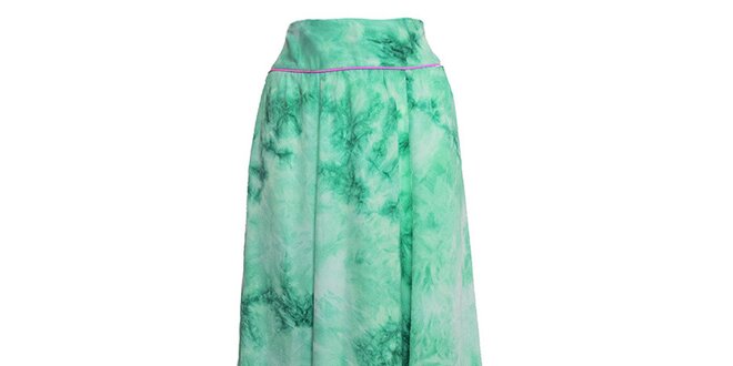 Dámská dlhá zelená sukňa Virginia Hill