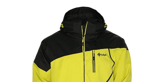 Pánska žlto-čierna snowboardová bunda Kilpi
