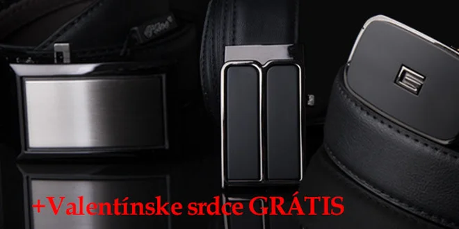 Štýlové a značkové pánske opasky