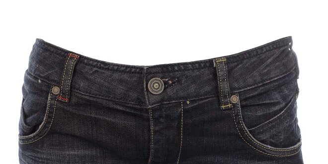 Dámska tmavo modrá džínsová minisukňa Zu Elements