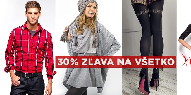 30% zľava na módne kúsky v e-shope UniLady