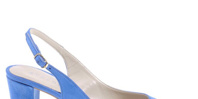 Dámske svetlo modré sandálky Eva Lopez