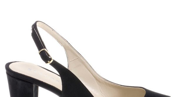 Dámske čierne sandálky Eva Lopez