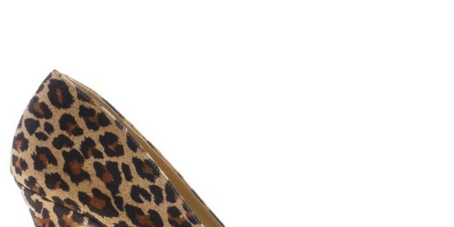 Dámske lodičky s leopardím vzorom Eva Lopez