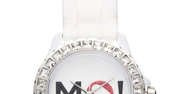Dámske biele hodinky Morgan de Toi