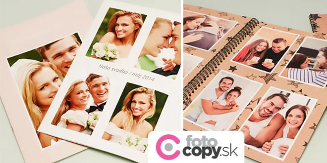 Fotozošit či fotokniha podľa vlastného výberu