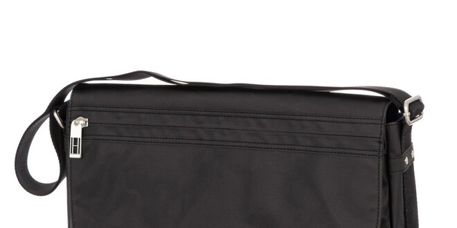Pánska čierna taška so zipsovým vreckom Tommy Hilfiger