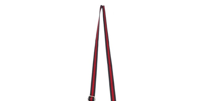 Dámska červeno-modrá vzorovaná kabelka Tommy Hilfiger