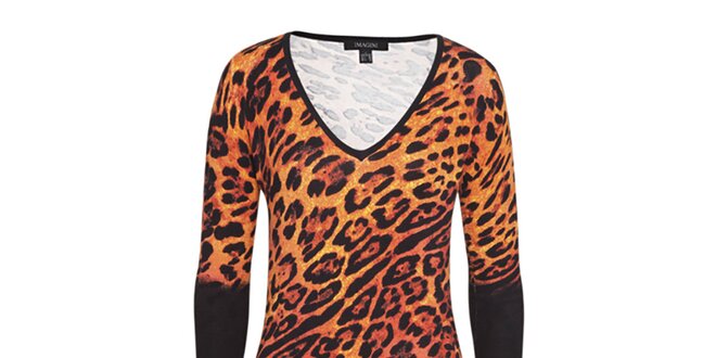 Dámske leopardie šaty Imagini