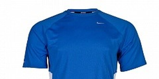 Pánske svetlo modré funkčné tričko Nike