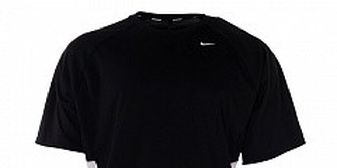 Pánske čierne funkčné tričko Nike