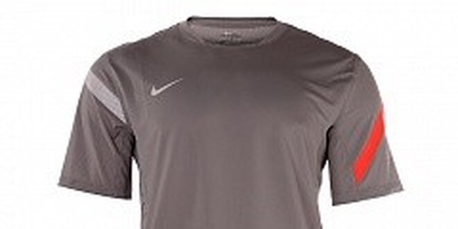 Pánske šedé funkčné tričko Nike
