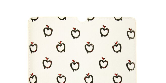 Dámske púzdro na iPad s potlačou jabĺčok DKNY
