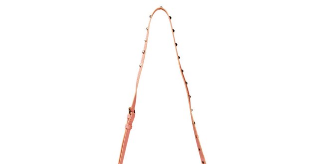 Dámska kabelka s nápismi DKNY - ružová