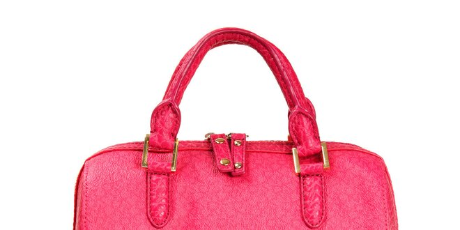 Dámska sýto ružová kabelka DKNY