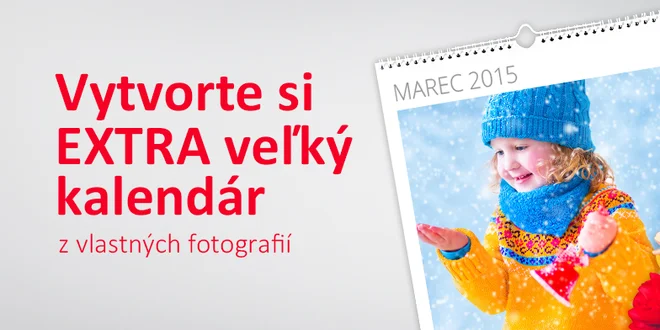 EXTRA VEĽKÝ fotokalendár