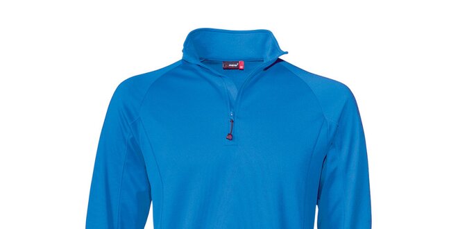 Pánske modré lyžiarske tričko s dlhým rukávom Maier