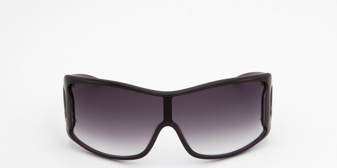 Čierno-fialové slnečné okuliare Just Cavalli