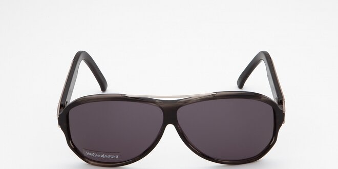 Dámske čierno šedé slnečné okuliare Yves Saint Laurent