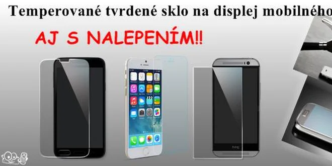 Ochráňte svoj telefón. Temperované tvrdené sklo..AJ S NALEPENÍM!