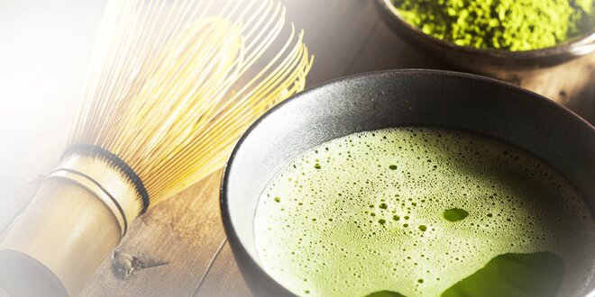 Zelený čaj Matcha na naštartovanie organizmu, poštovné a balné v cene