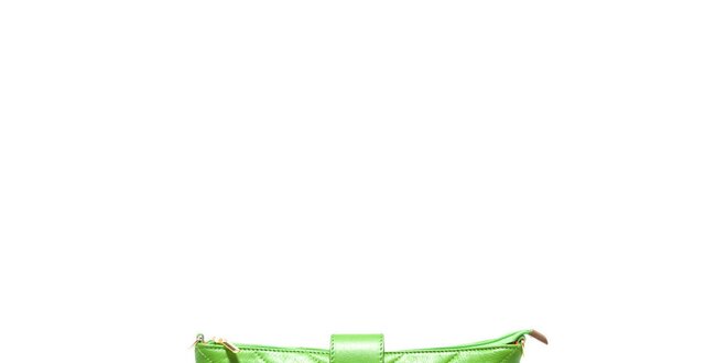 Dámska neonovo zelená kabelka Roberta Minelli