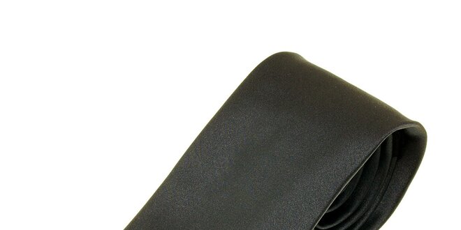 Pánska čierna hodvábna kravata Gianfranco Ferré