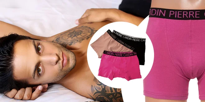 Pánske boxerky Pierre Cardin (3 kusy)