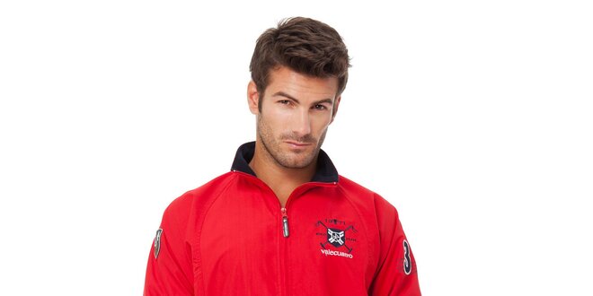 Pánska červená športovná bunda Valecuatro