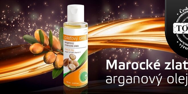 100% arganový olej - marocké zlato (100 ml)