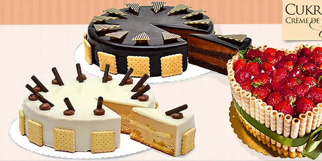 Exkluzívne francúzske torty