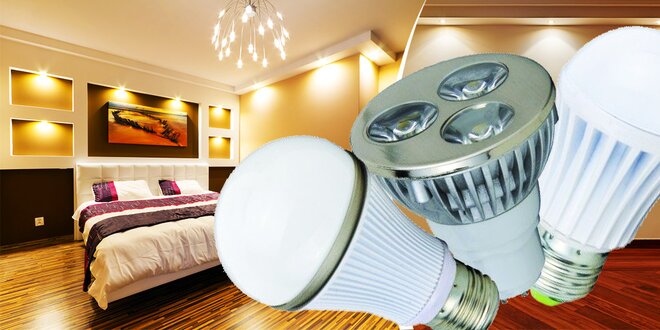 Cenovo i energeticky výhodné LED žiarovky