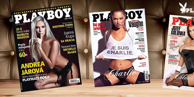 Predplatné časopisu Playboy na 12 mesiacov