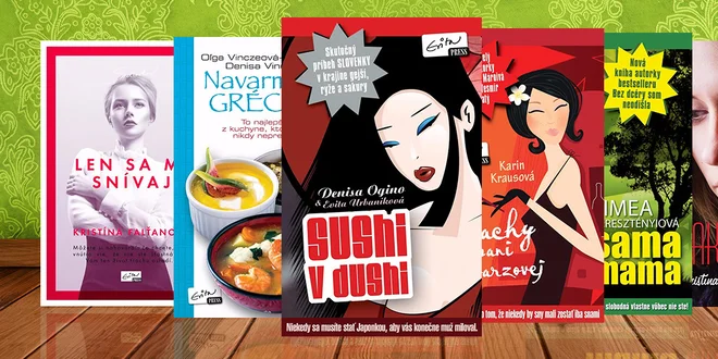 Letné balíčky kníh od EvitaPress