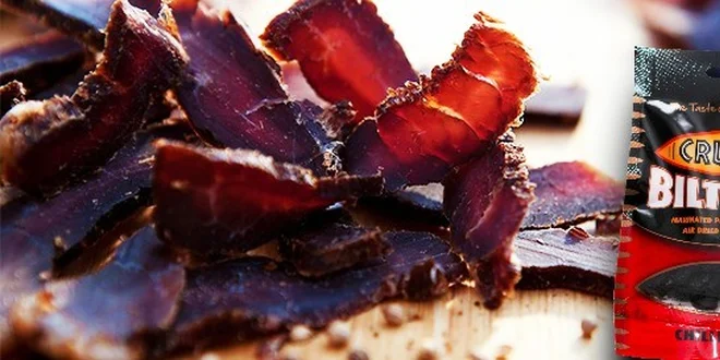 Prémiové sušené hovädzie mäso - Cruga Biltong