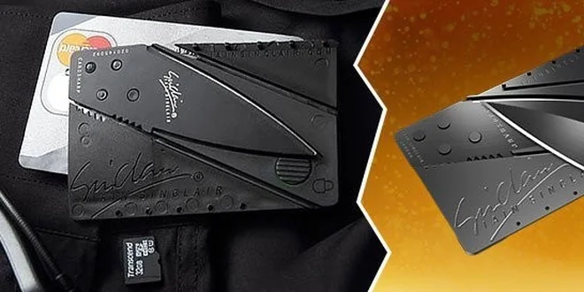 CardSharp II.- Skladací nôž veľkosti kreditky
