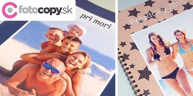 Fotozošit či fotokniha podľa vlastného výberu