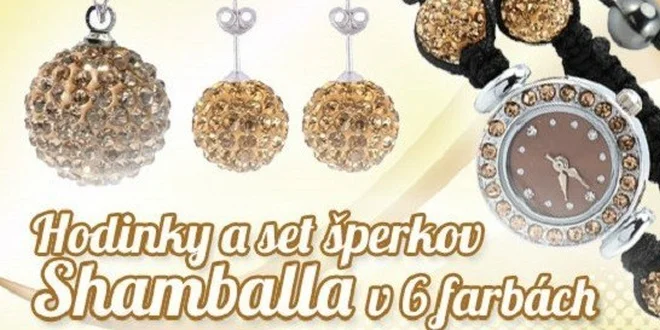 Súprava šperkov s hodinkami