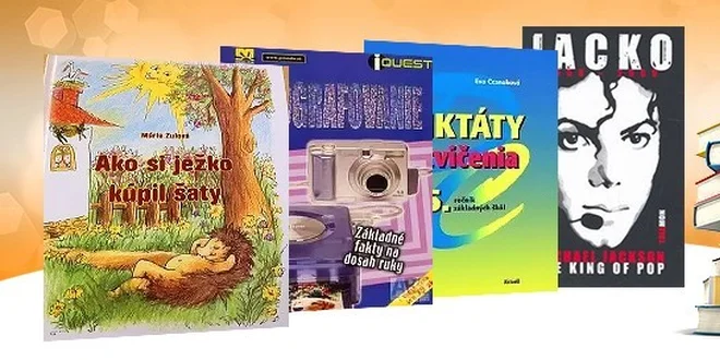 Lacné KNIHY - na dovolenku, pre dušu a telo alebo do školy!