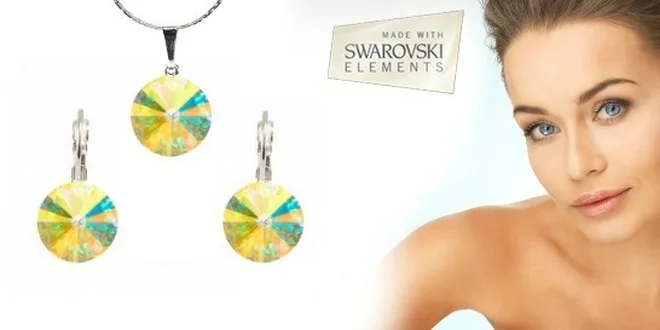 Originál set Swarovski Elements Rivoli