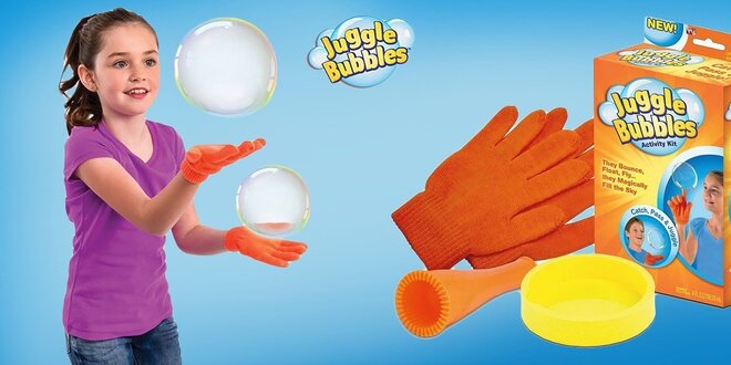 Mágia s dotykovými bublinami Juggle Bubbles