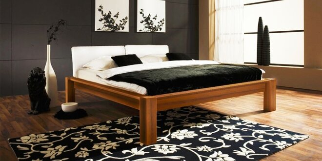 Drevené postele a nábytok do spálne