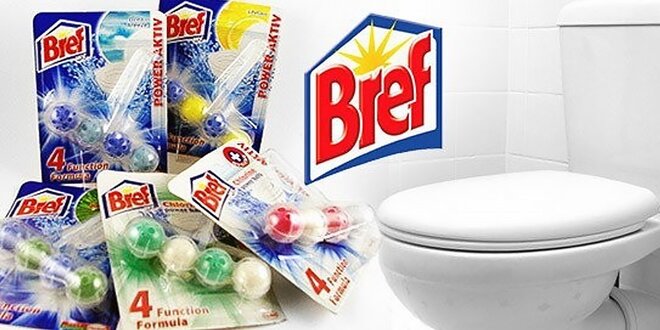 Hygienický osviežovač do WC misy BREF
