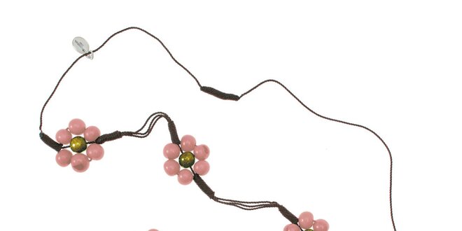 Dámsky náhrdelník Escapulario s motívom kvetiniek