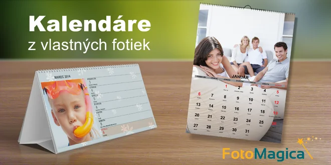 Originálny fotokalendár z vlastných fotiek